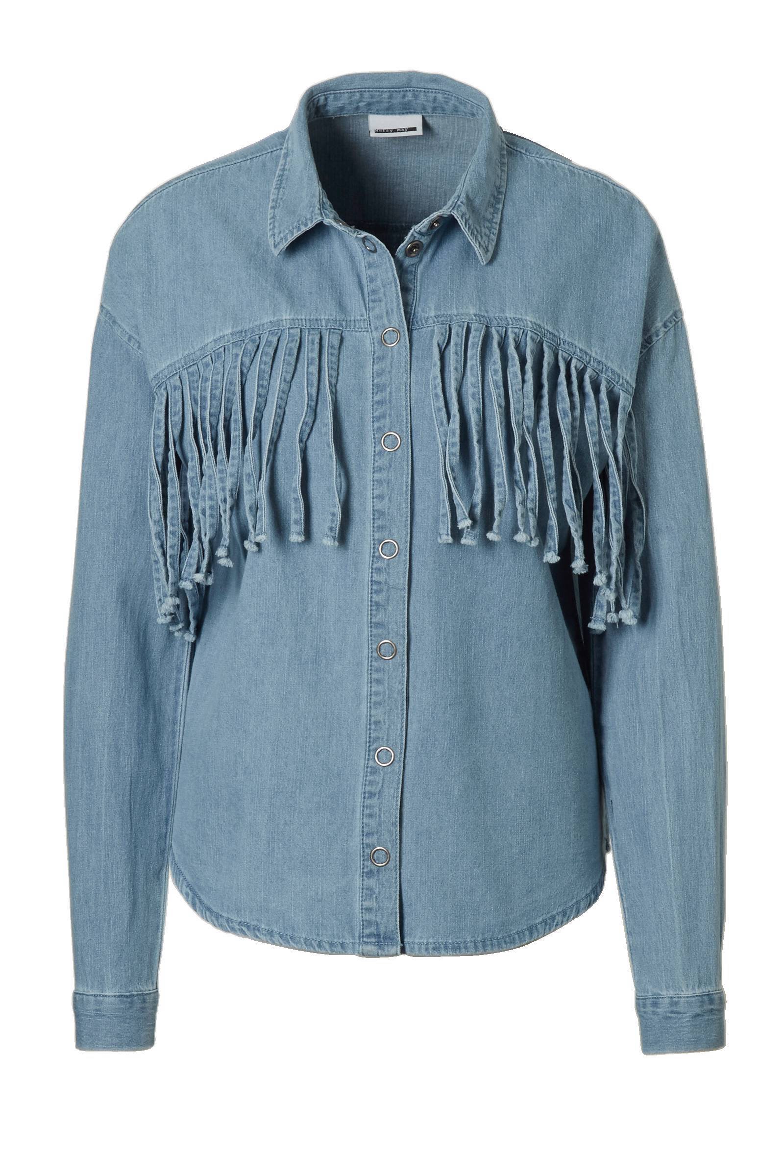 blouse met franjes blouse met franjes